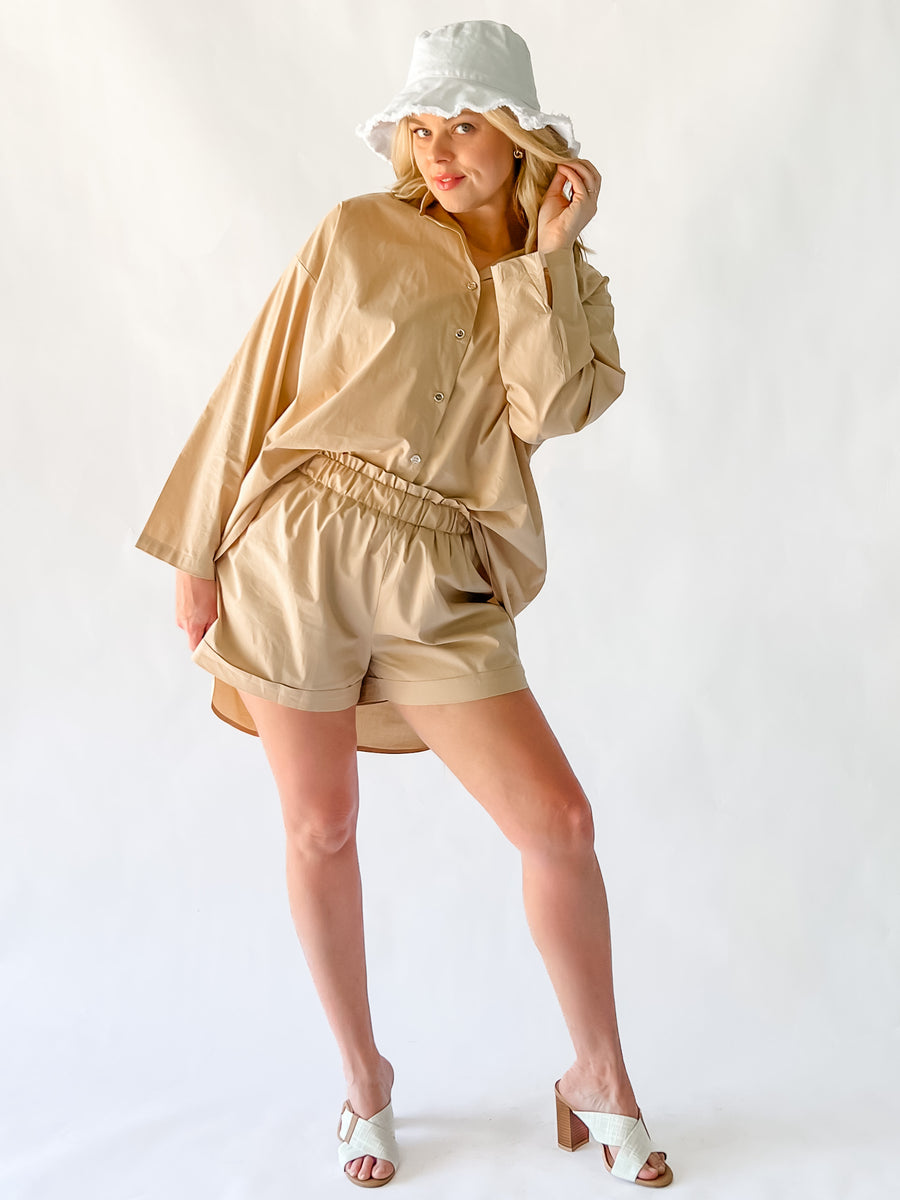 BONNIE SET - CAMEL