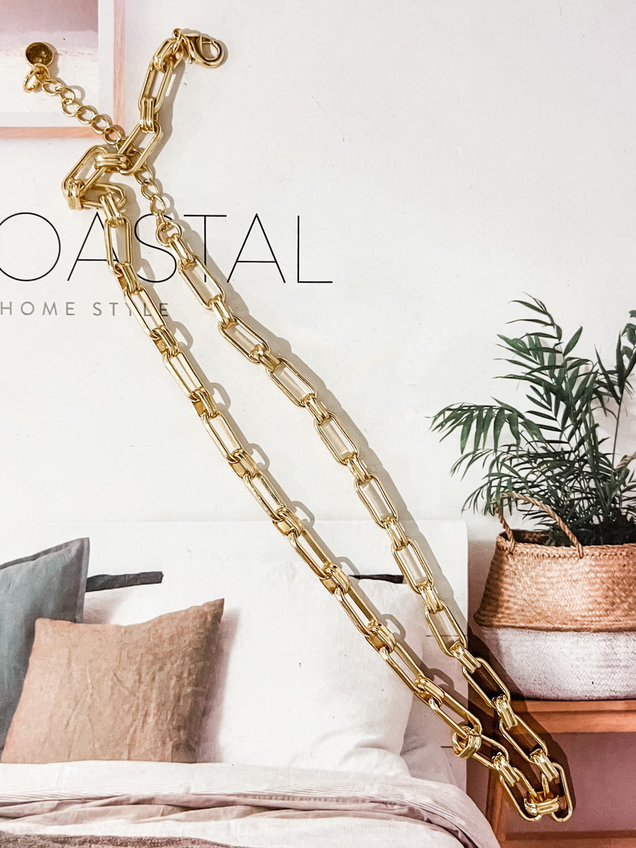 GENEVIEVE NECKLACE - GOLD