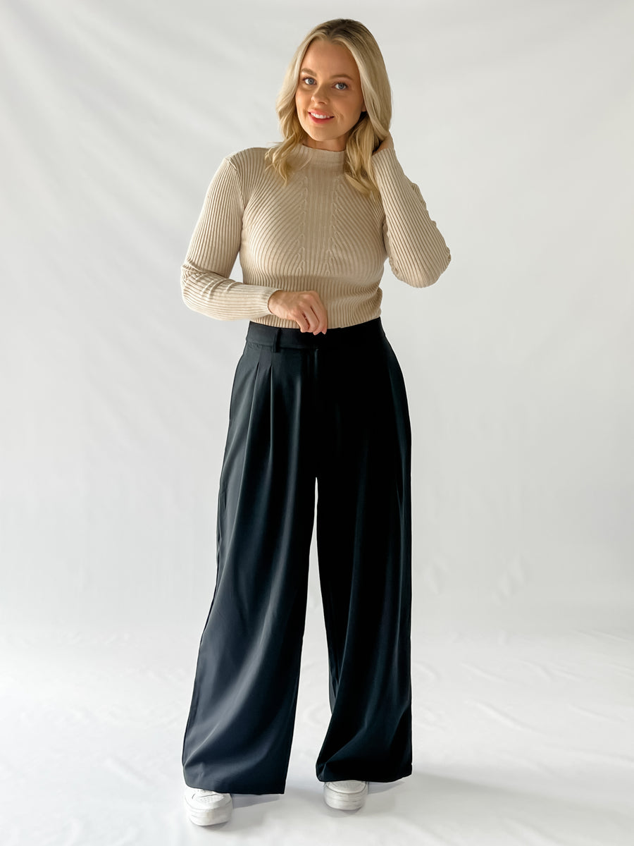 CARTER PANTS - BLACK