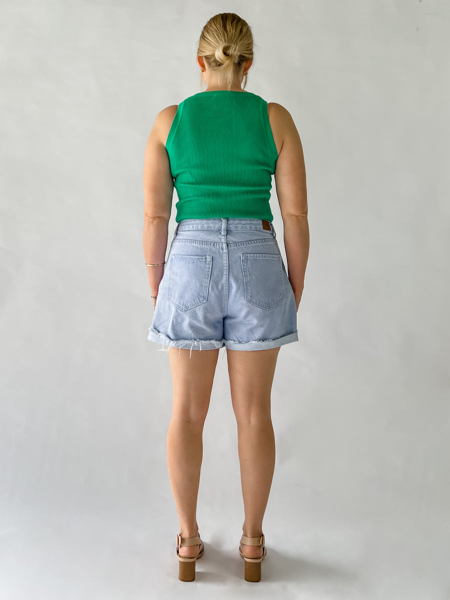 EVELYN TANK - EMERALD
