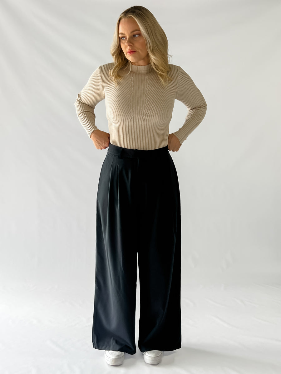 CARTER PANTS - BLACK
