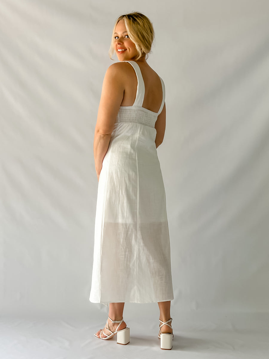 HARTFORD DRESS - WHITE