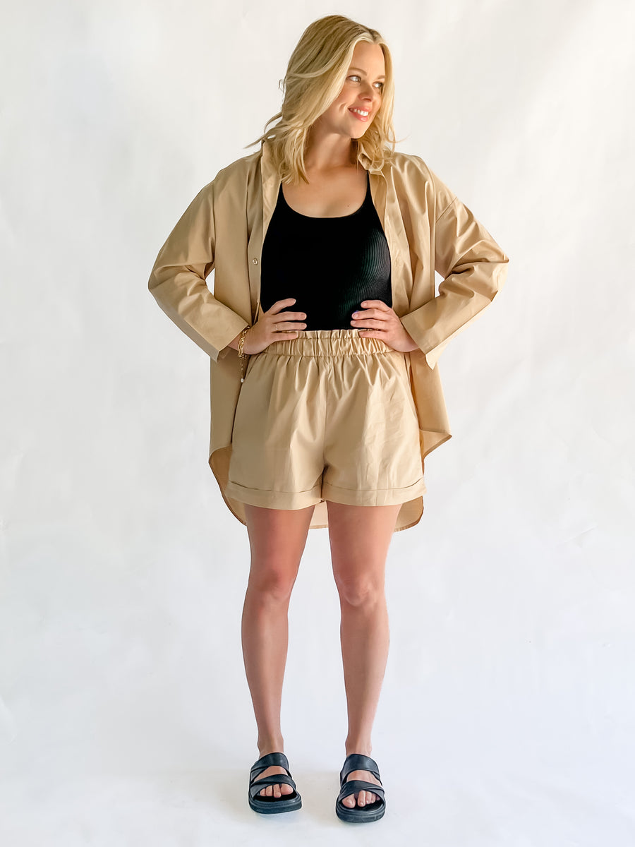 BONNIE SET - CAMEL