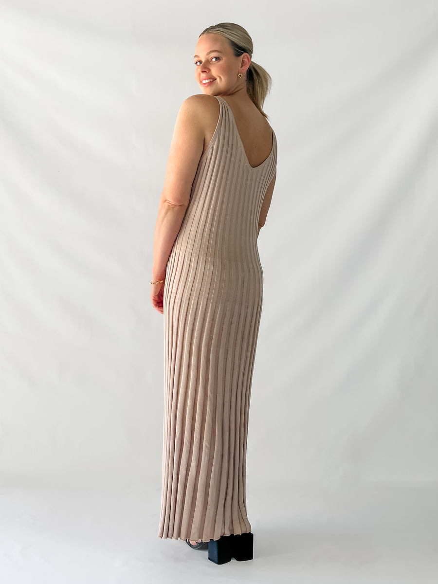 ISABELLA DRESS - BEIGE
