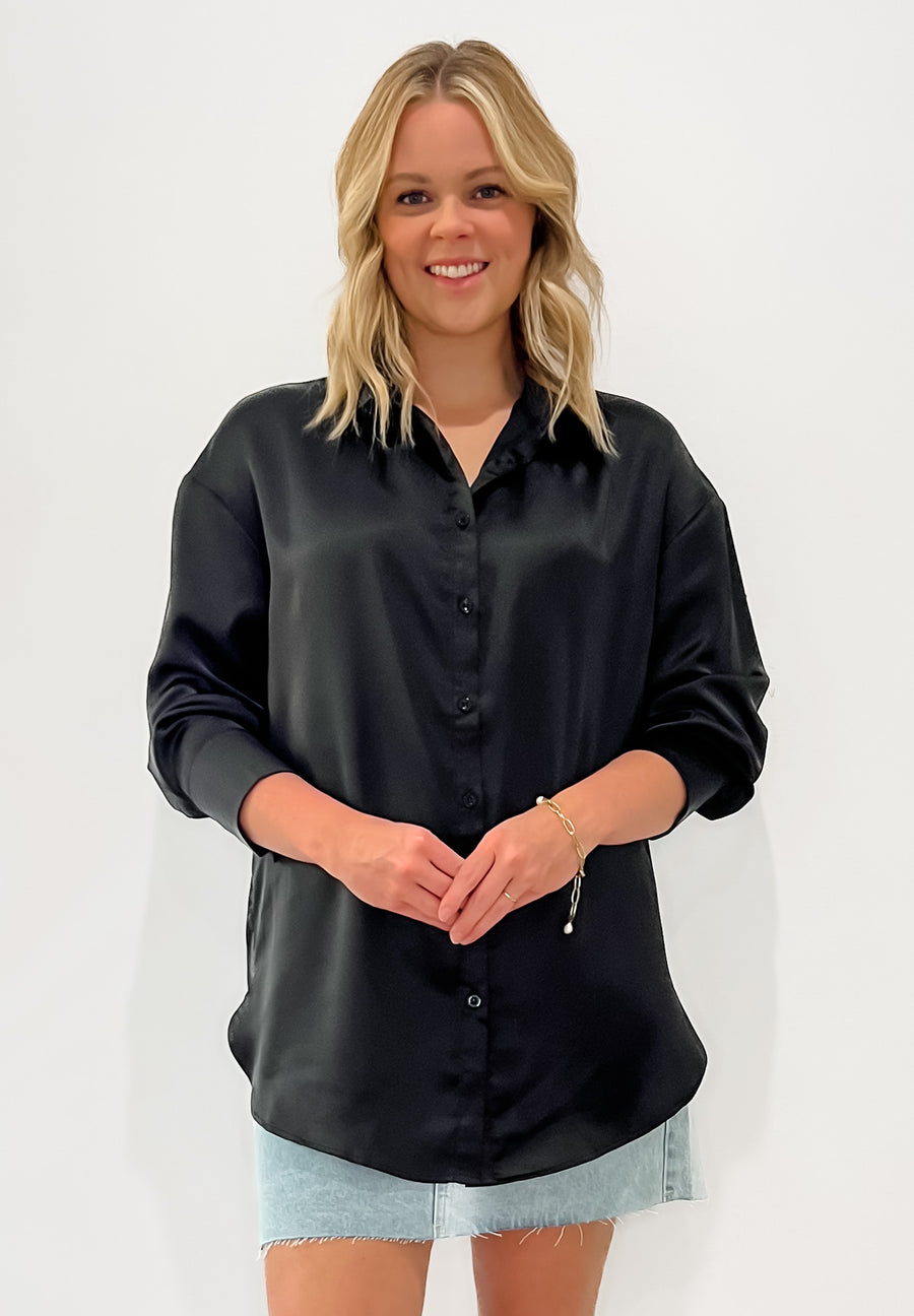 TIANA SHIRT - BLACK