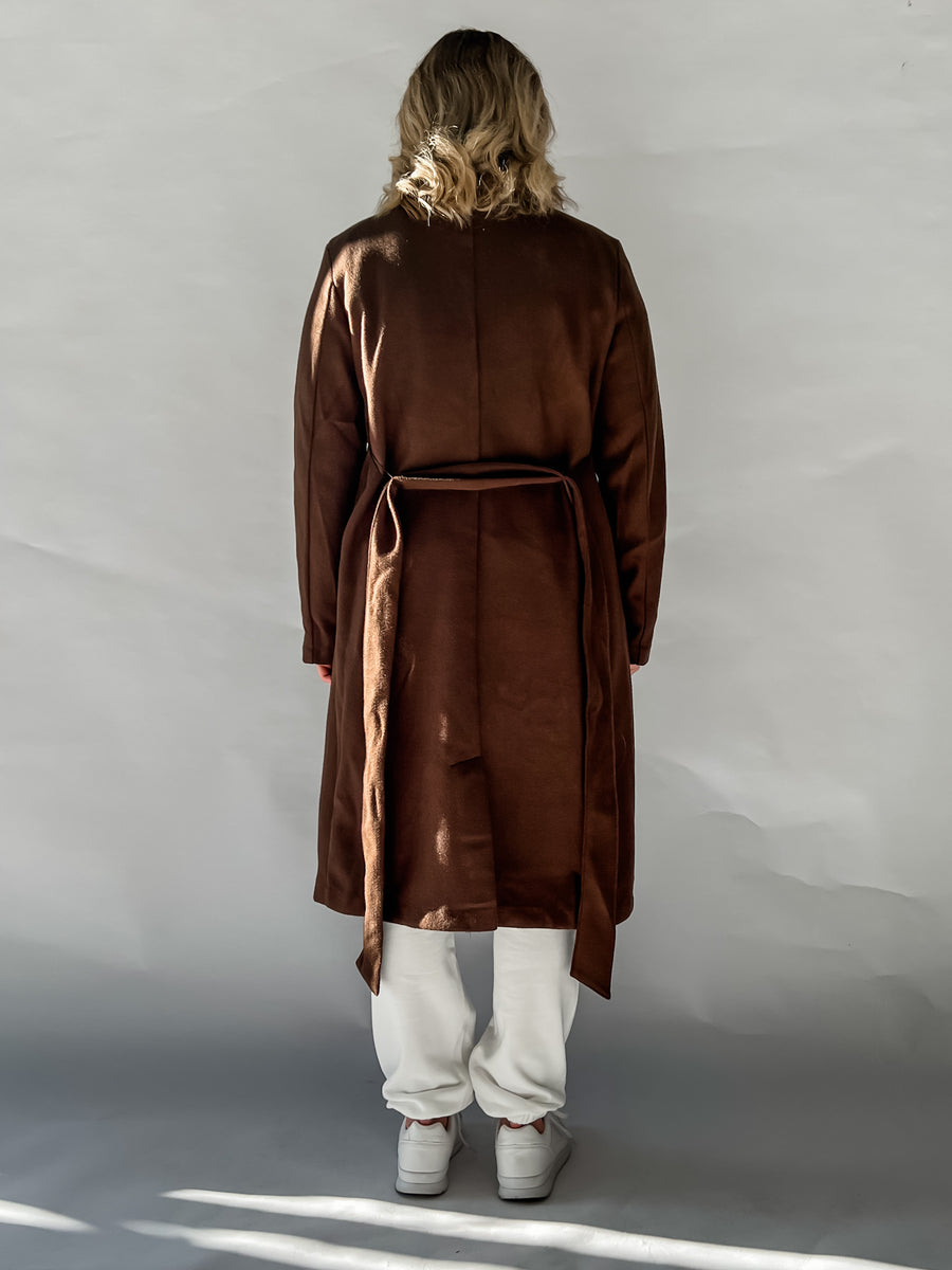 WALKER COAT - CHOCOLATE
