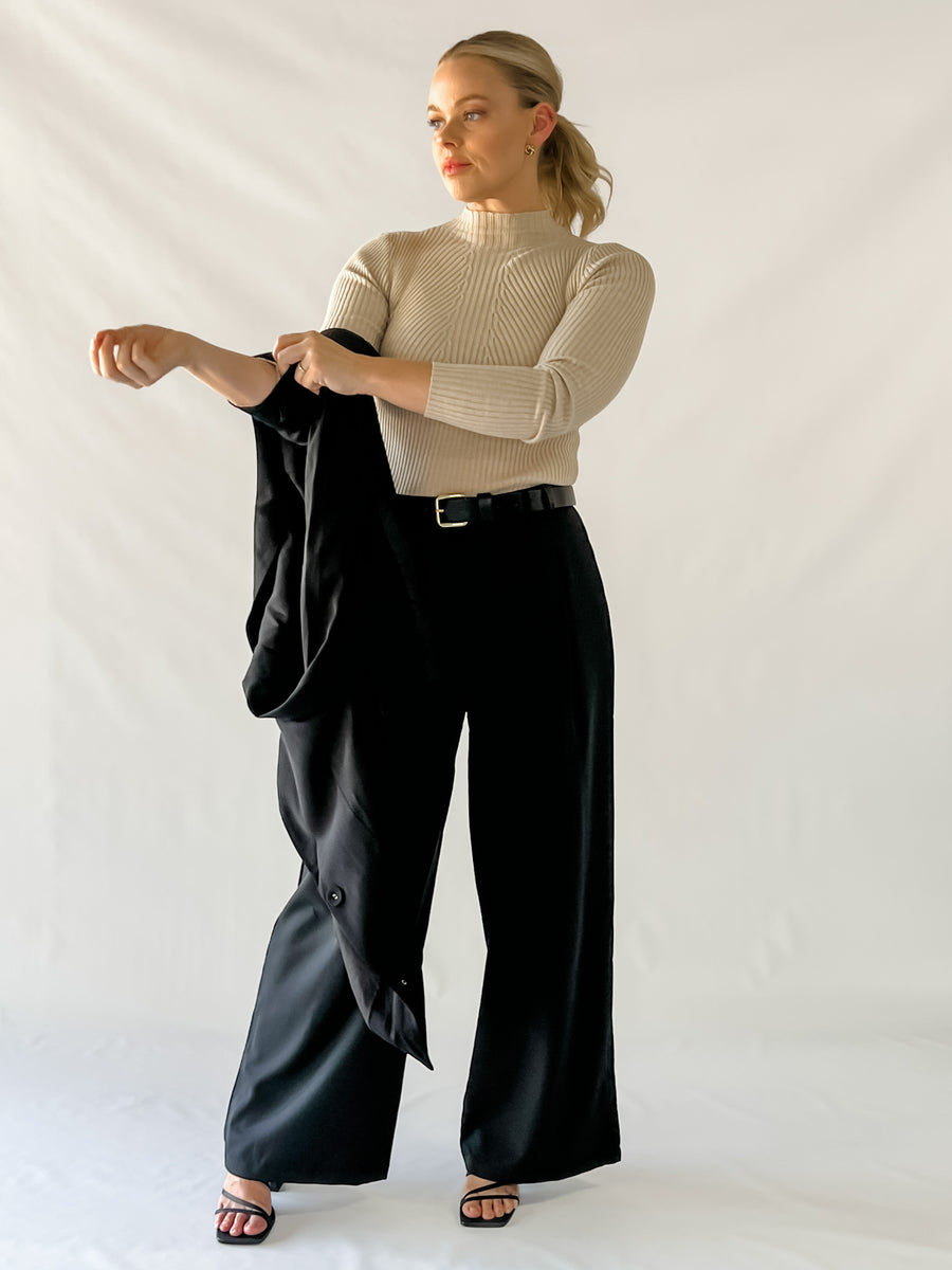 CARTER PANTS - BLACK