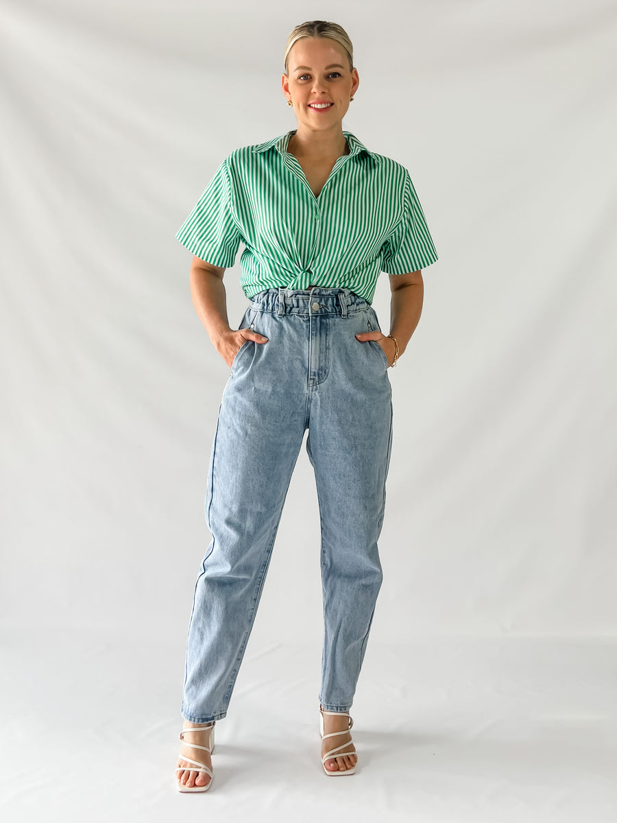 MIRANDA JEANS - LIGHT BLUE WASH