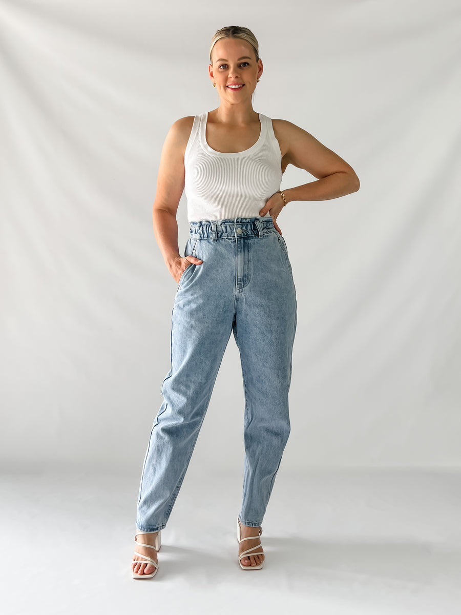 MIRANDA JEANS - LIGHT BLUE WASH