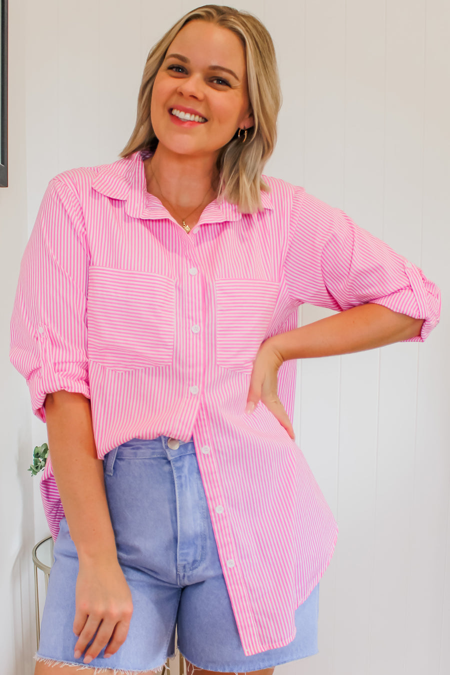 ALEXANDRA TOP - PINK