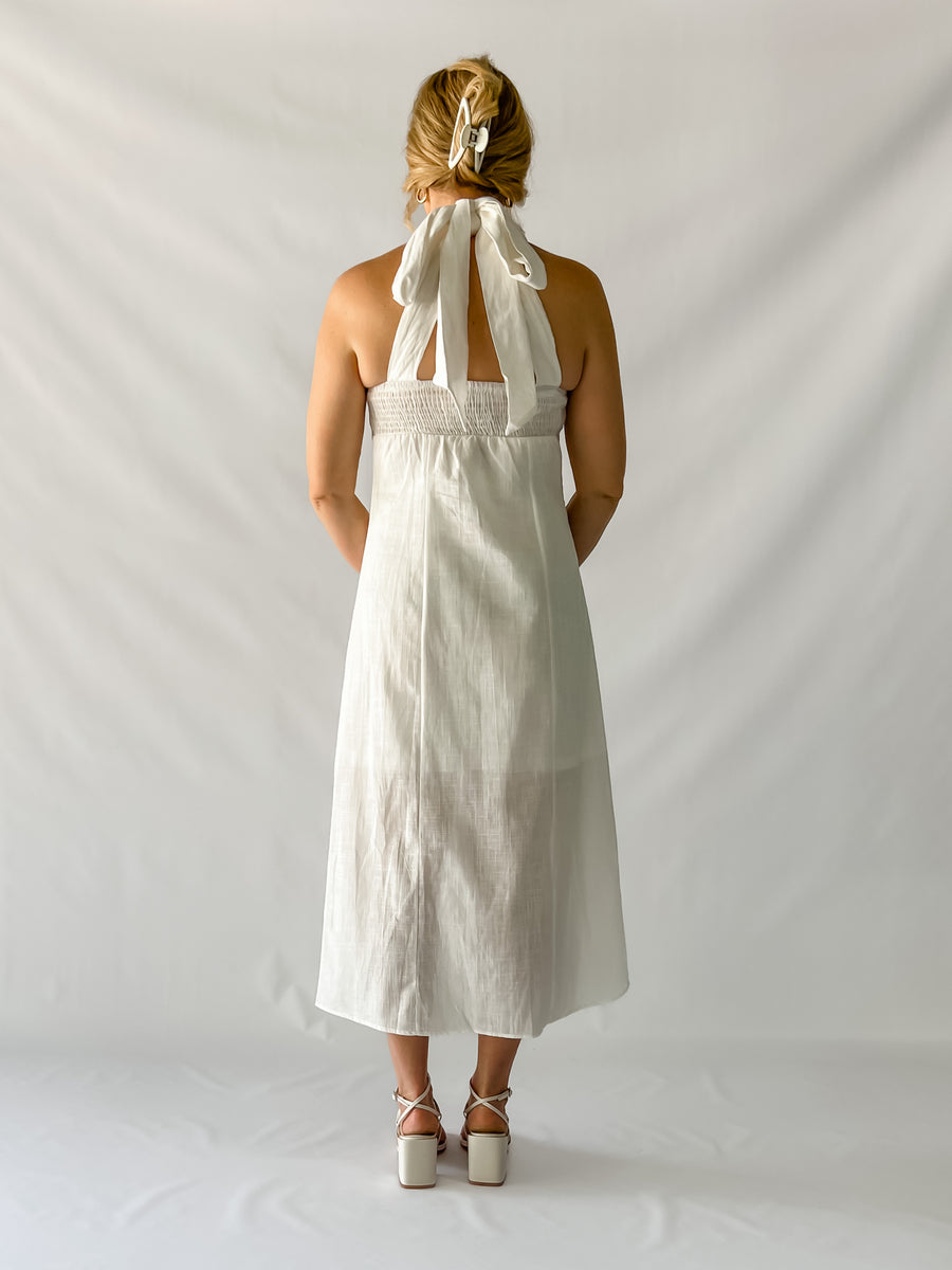 HARTFORD DRESS - WHITE