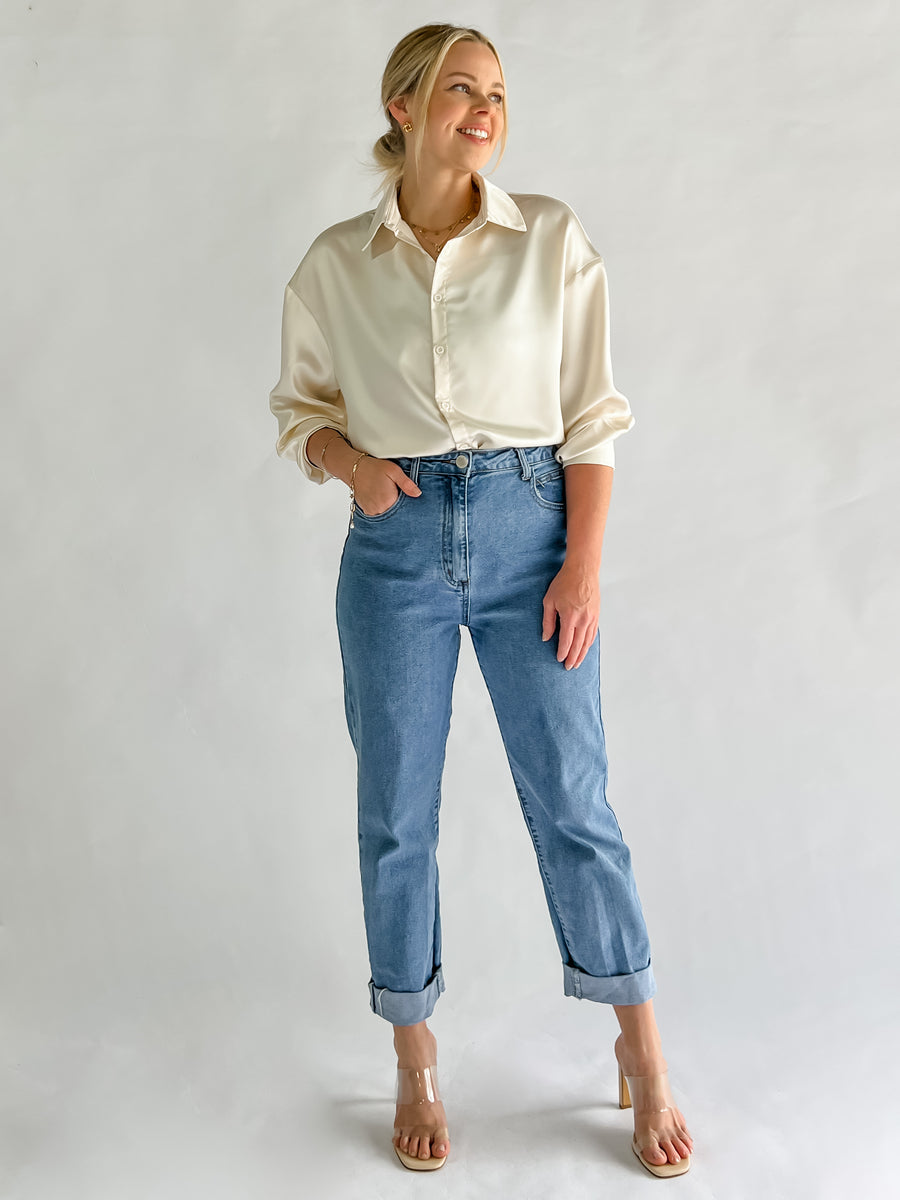 TIANA SHIRT - CREAM