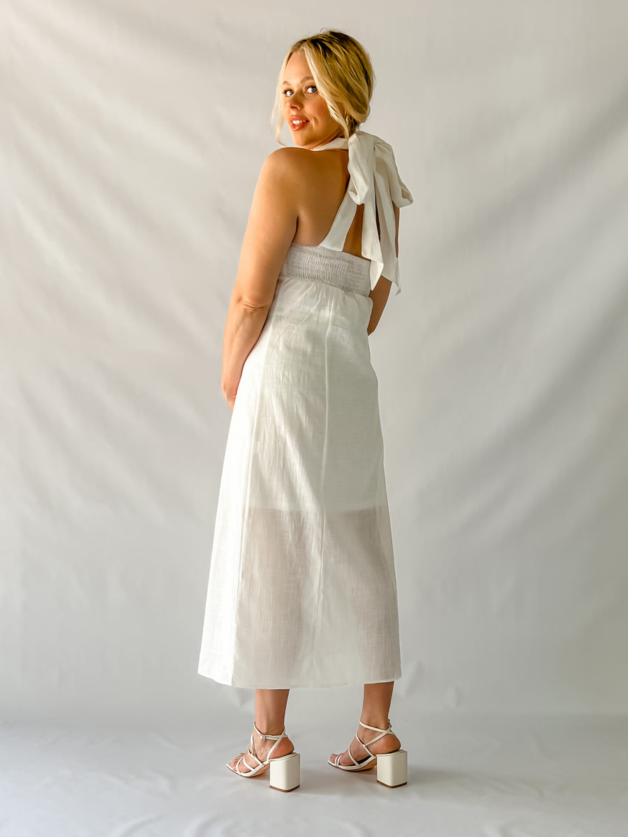 HARTFORD DRESS - WHITE
