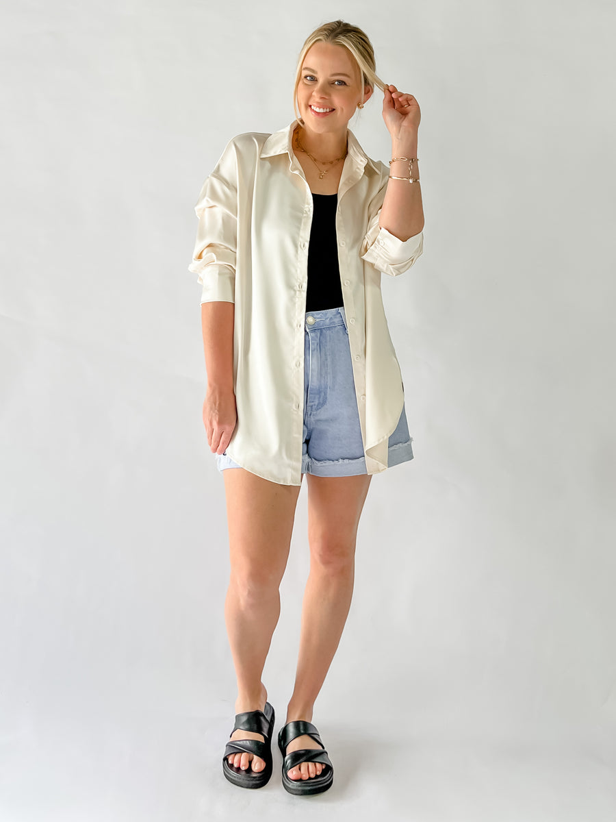 TIANA SHIRT - CREAM
