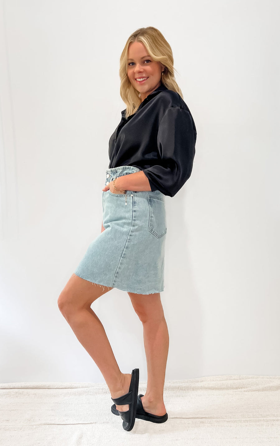 RICHIE DENIM SKIRT