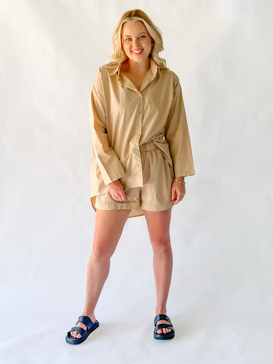 BONNIE SET - CAMEL