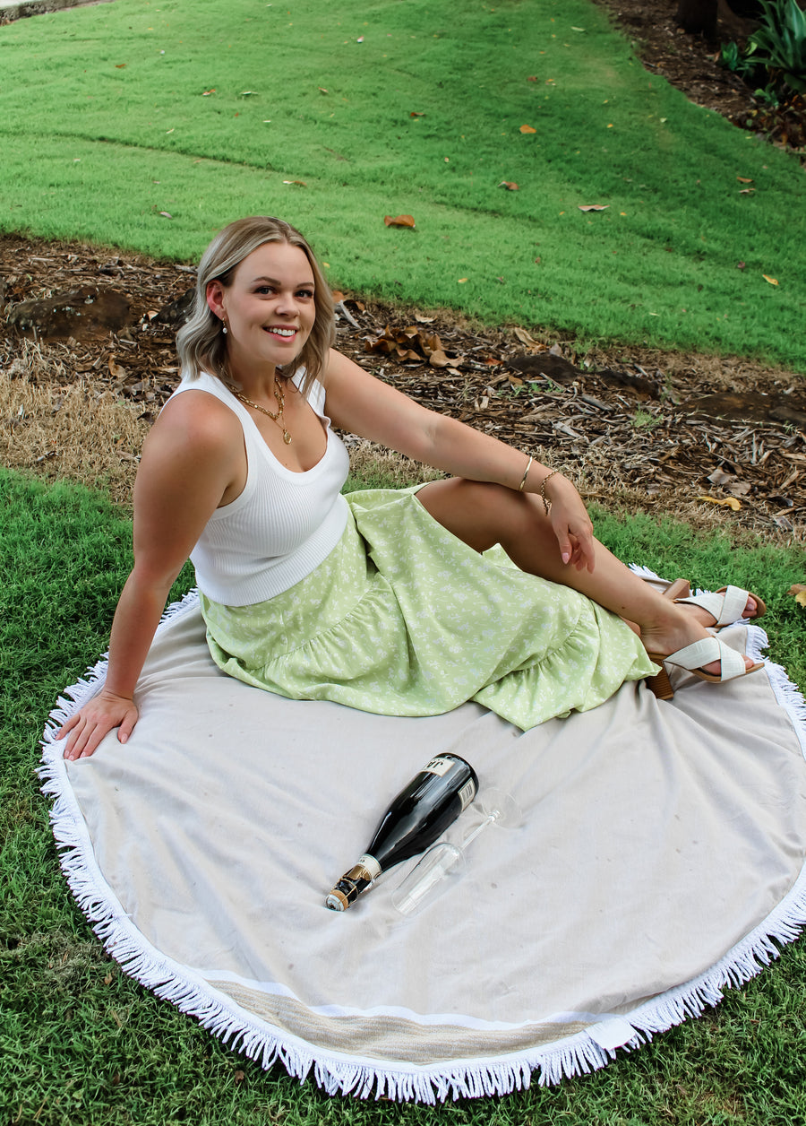 EVELYN TANK - WHITE
