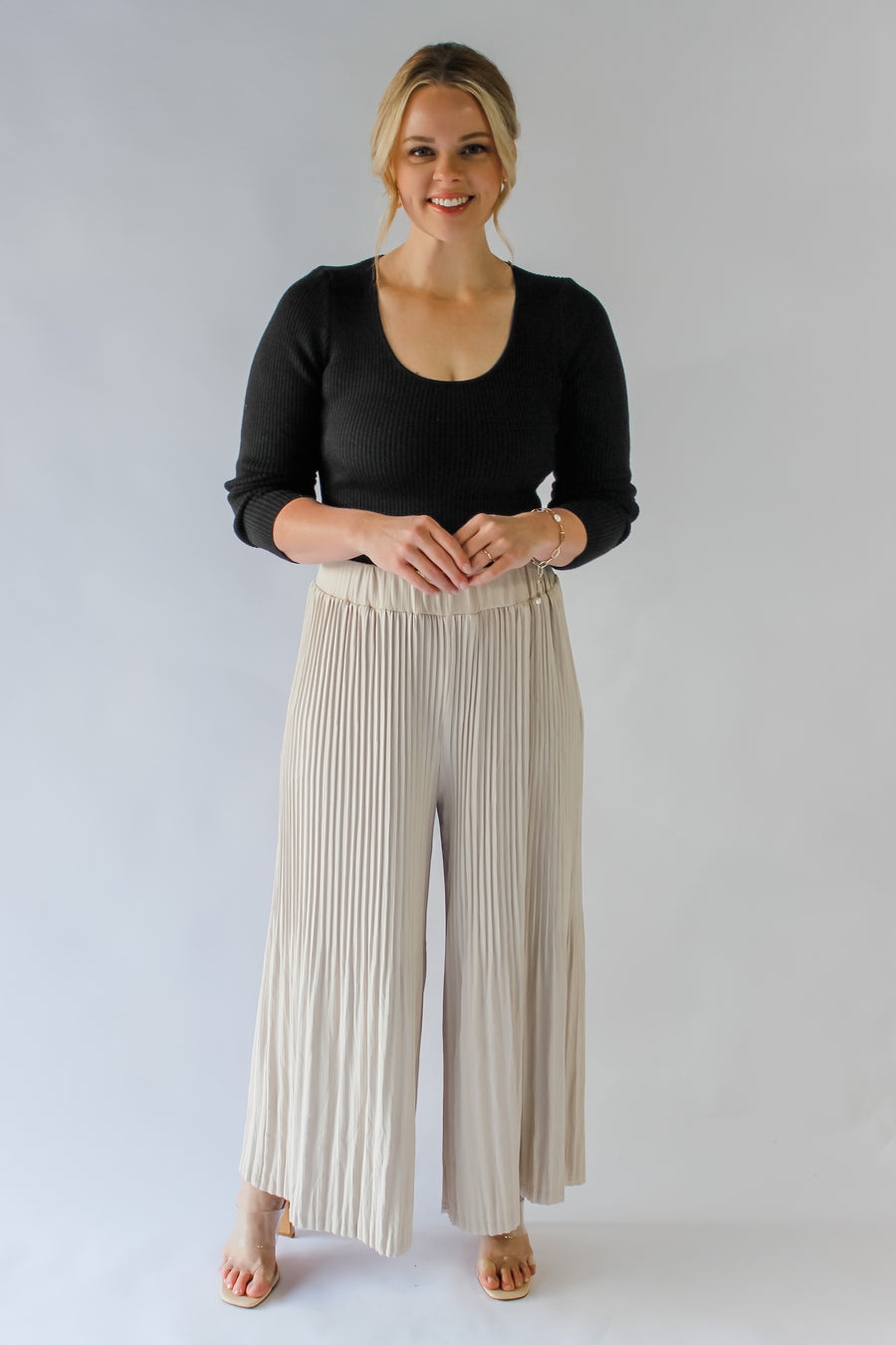 BRIONY CULOTTES - BEIGE