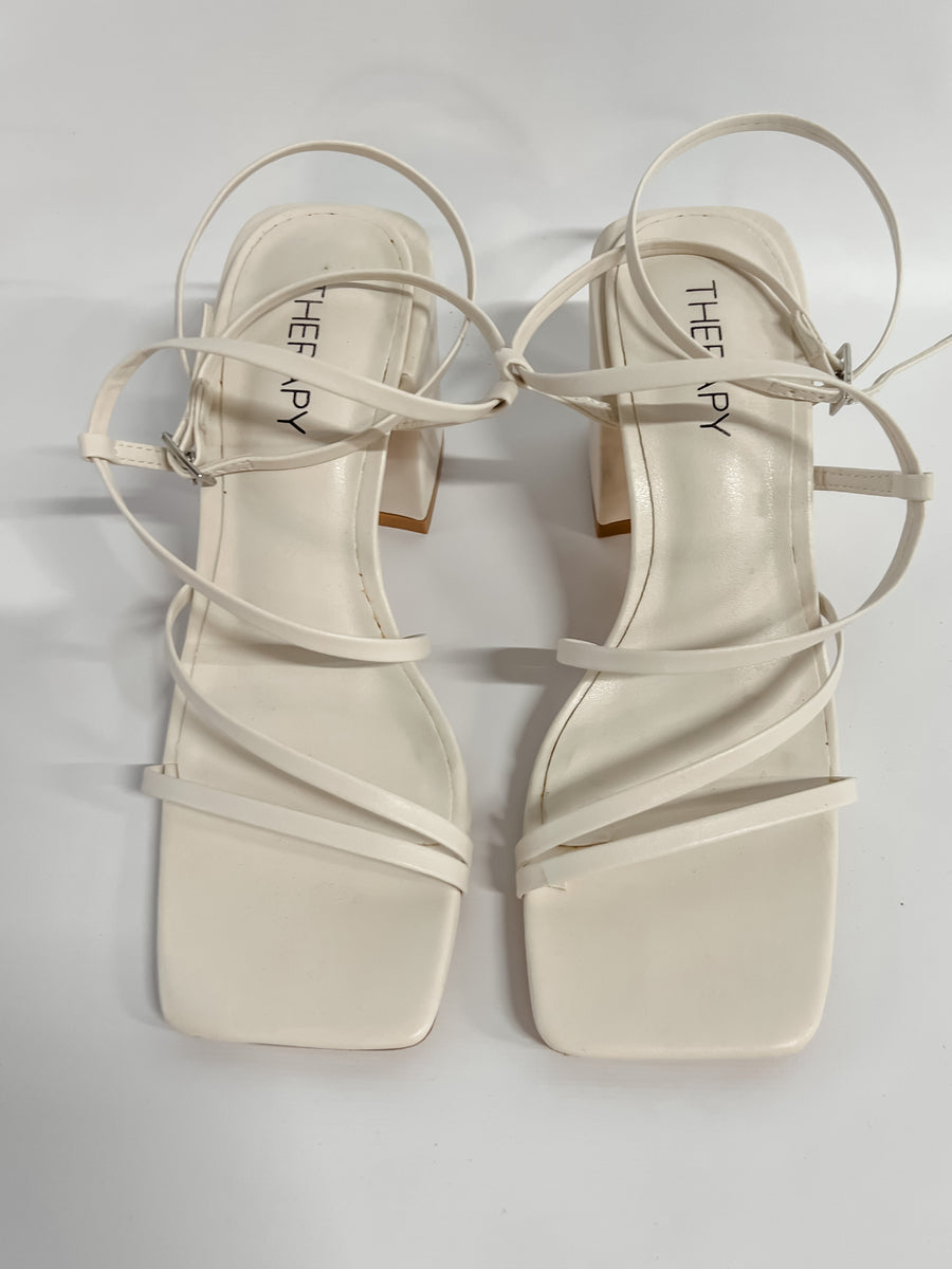 BAMBI HEELS - IVORY