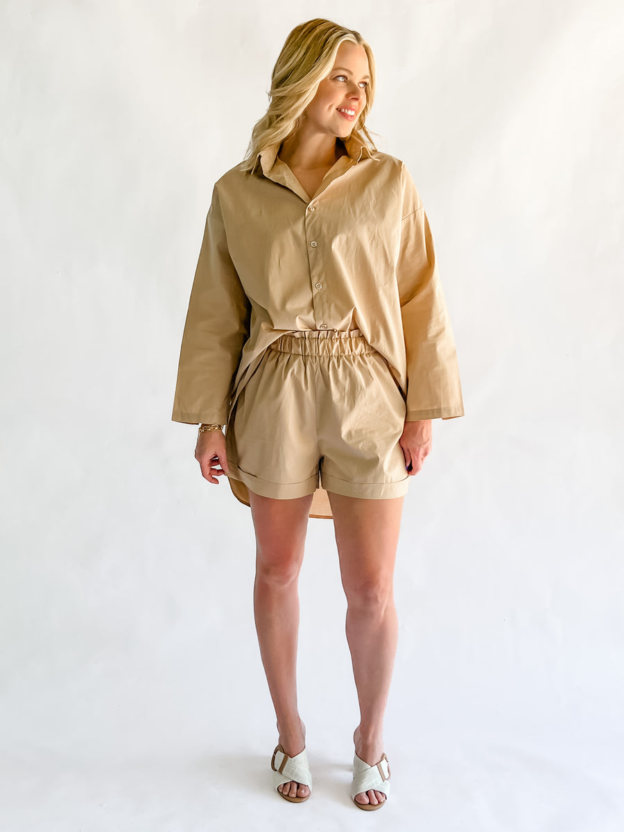 BONNIE SET - CAMEL