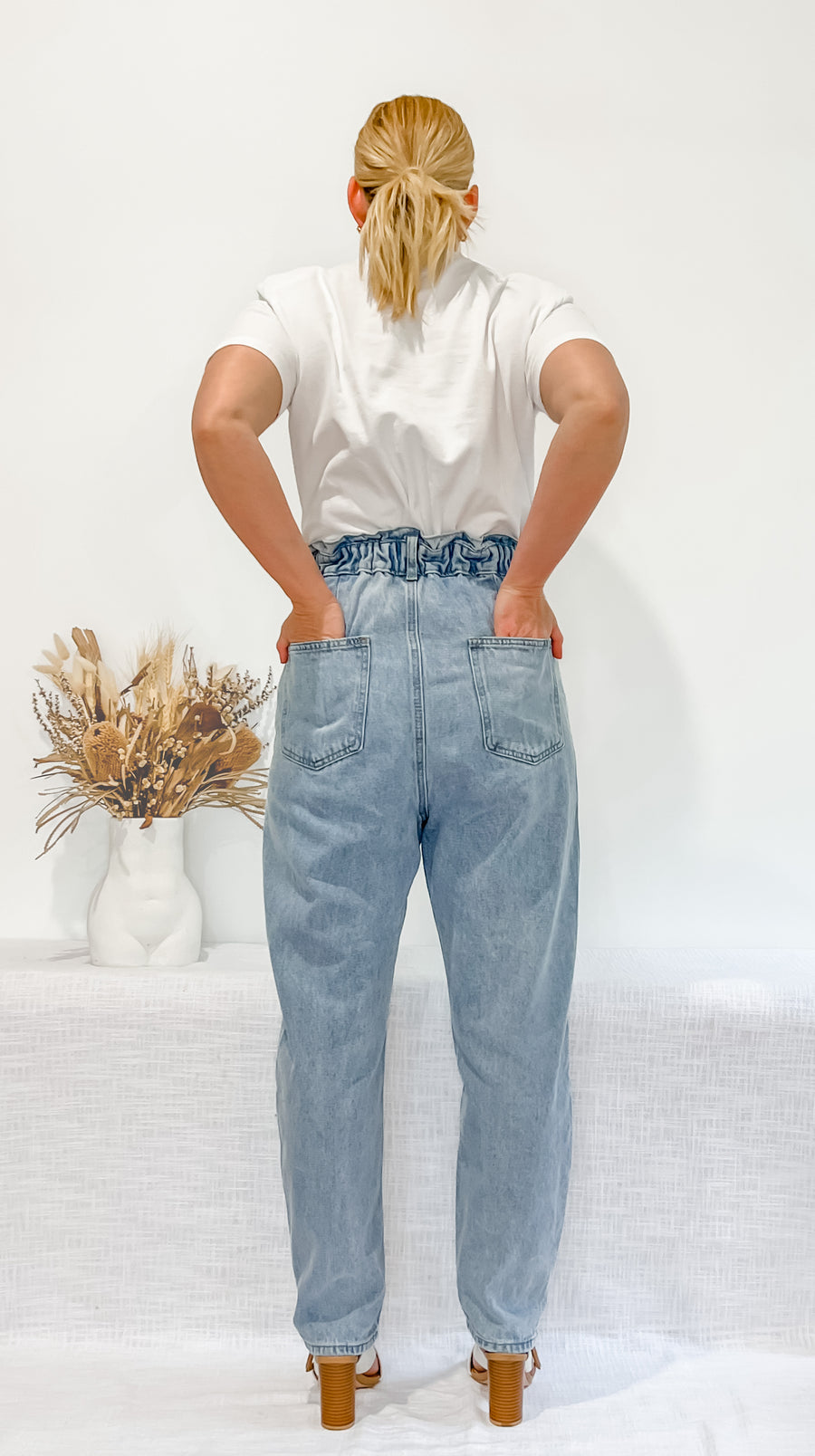 MIRANDA JEANS - LIGHT BLUE WASH
