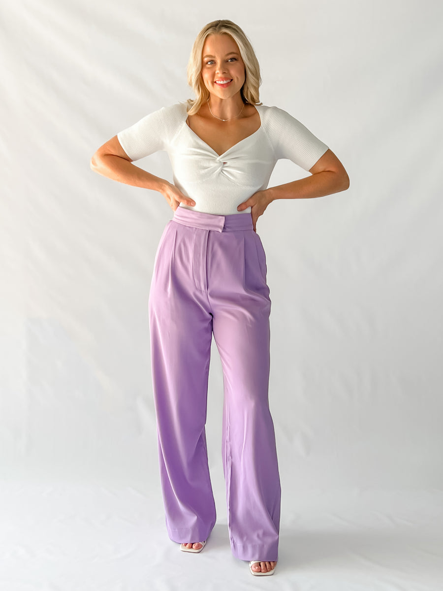 SADIE TOP - WHITE