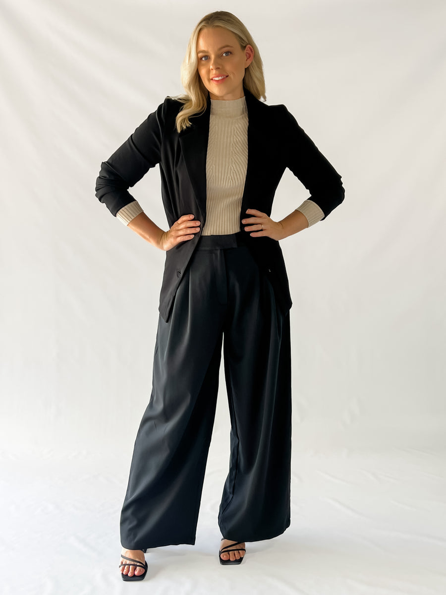 CARTER PANTS - BLACK