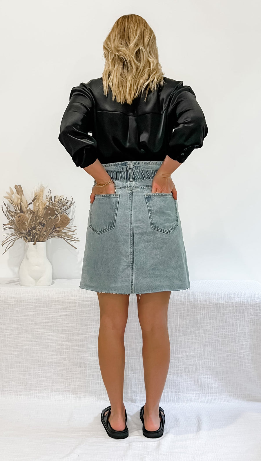RICHIE DENIM SKIRT