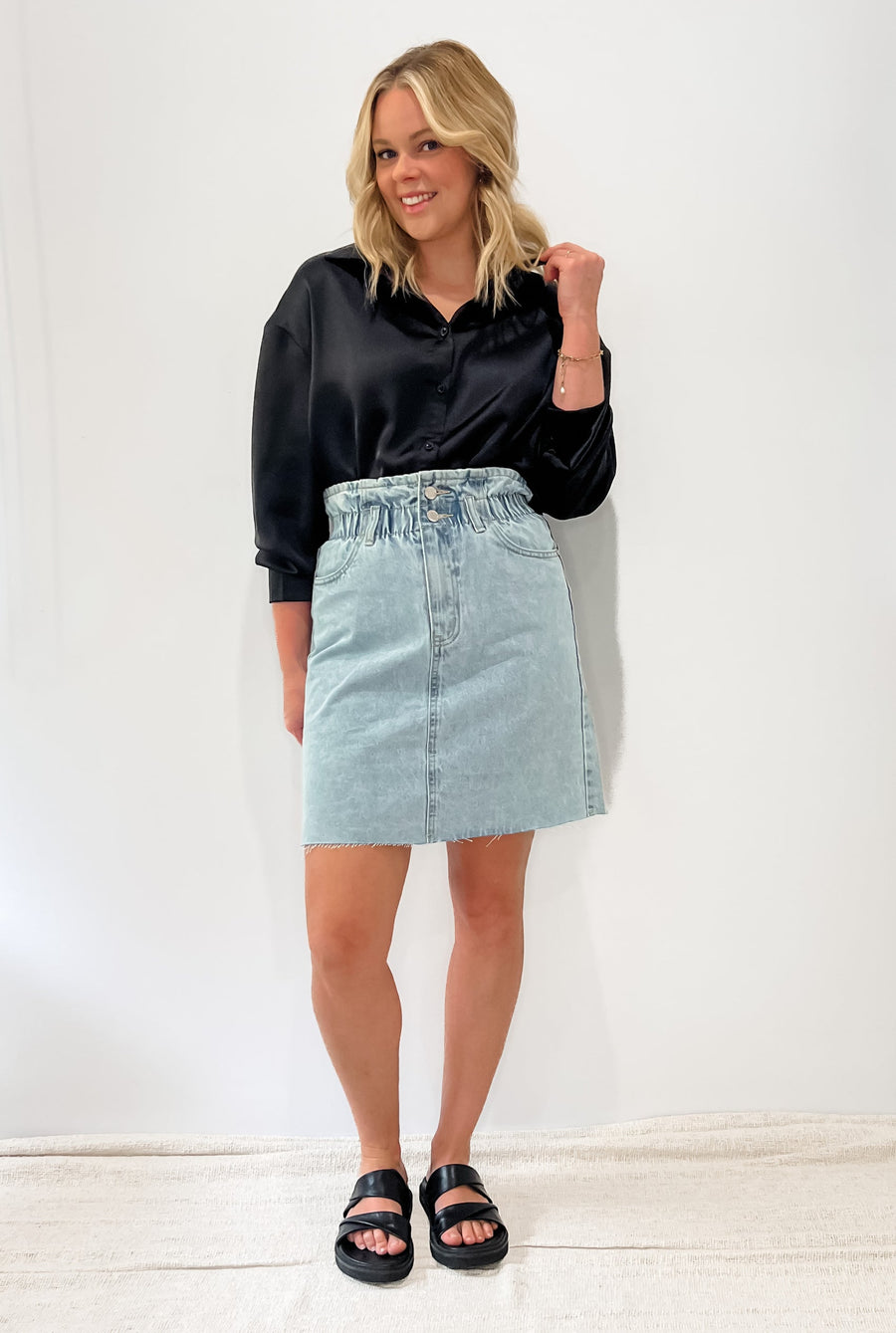 RICHIE DENIM SKIRT