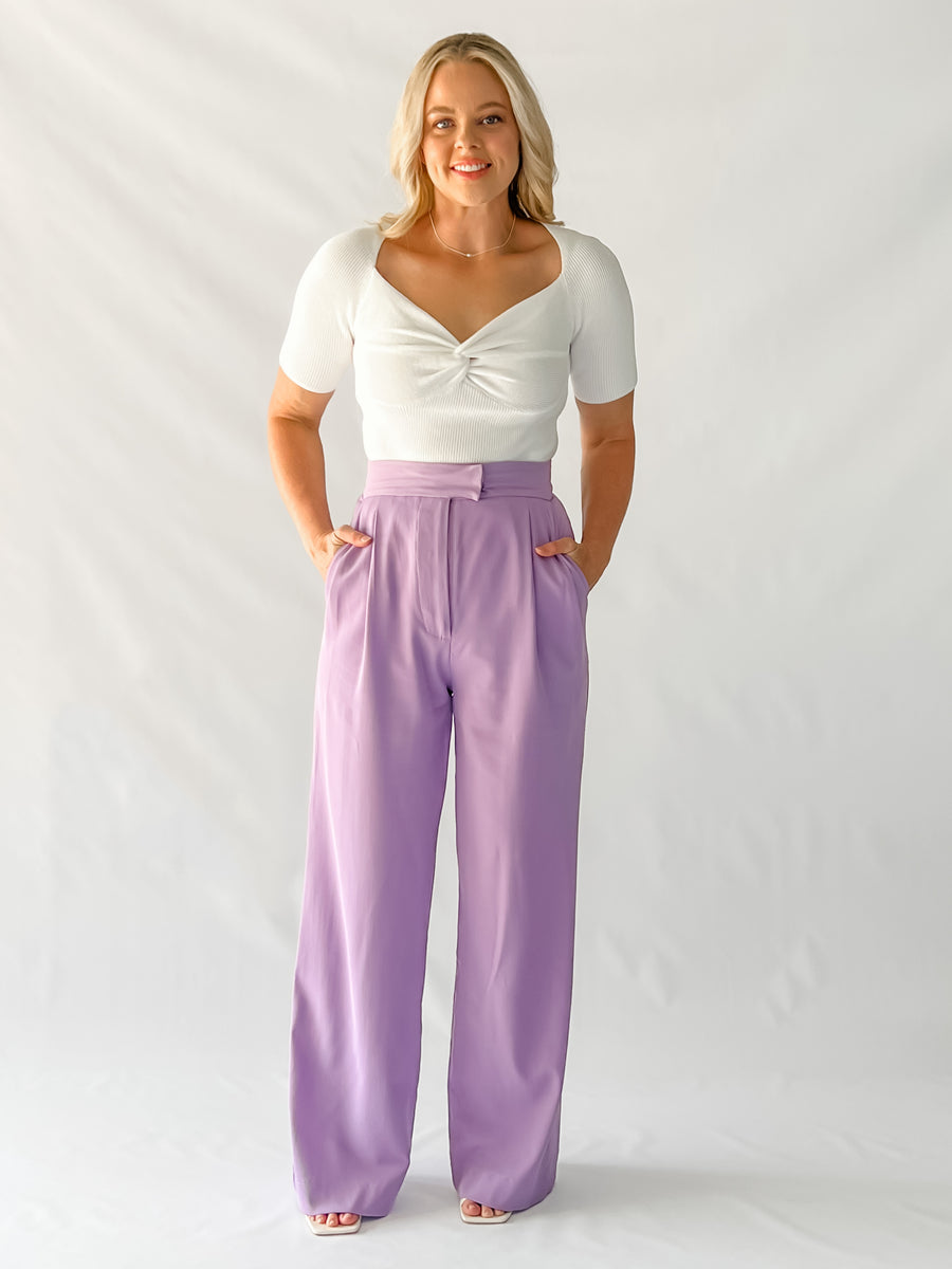 SADIE TOP - WHITE