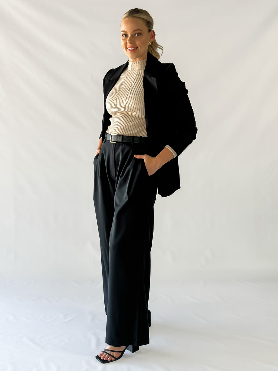 CARTER PANTS - BLACK