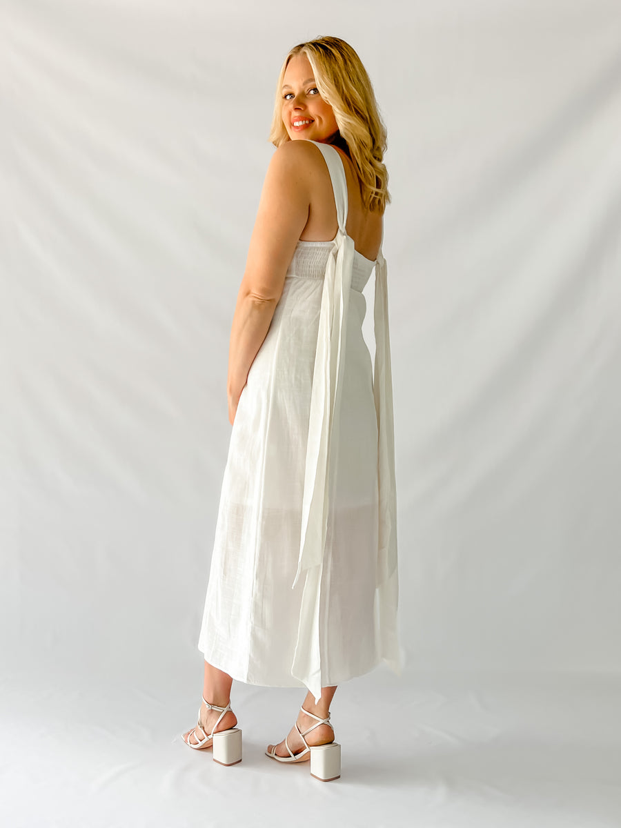 HARTFORD DRESS - WHITE