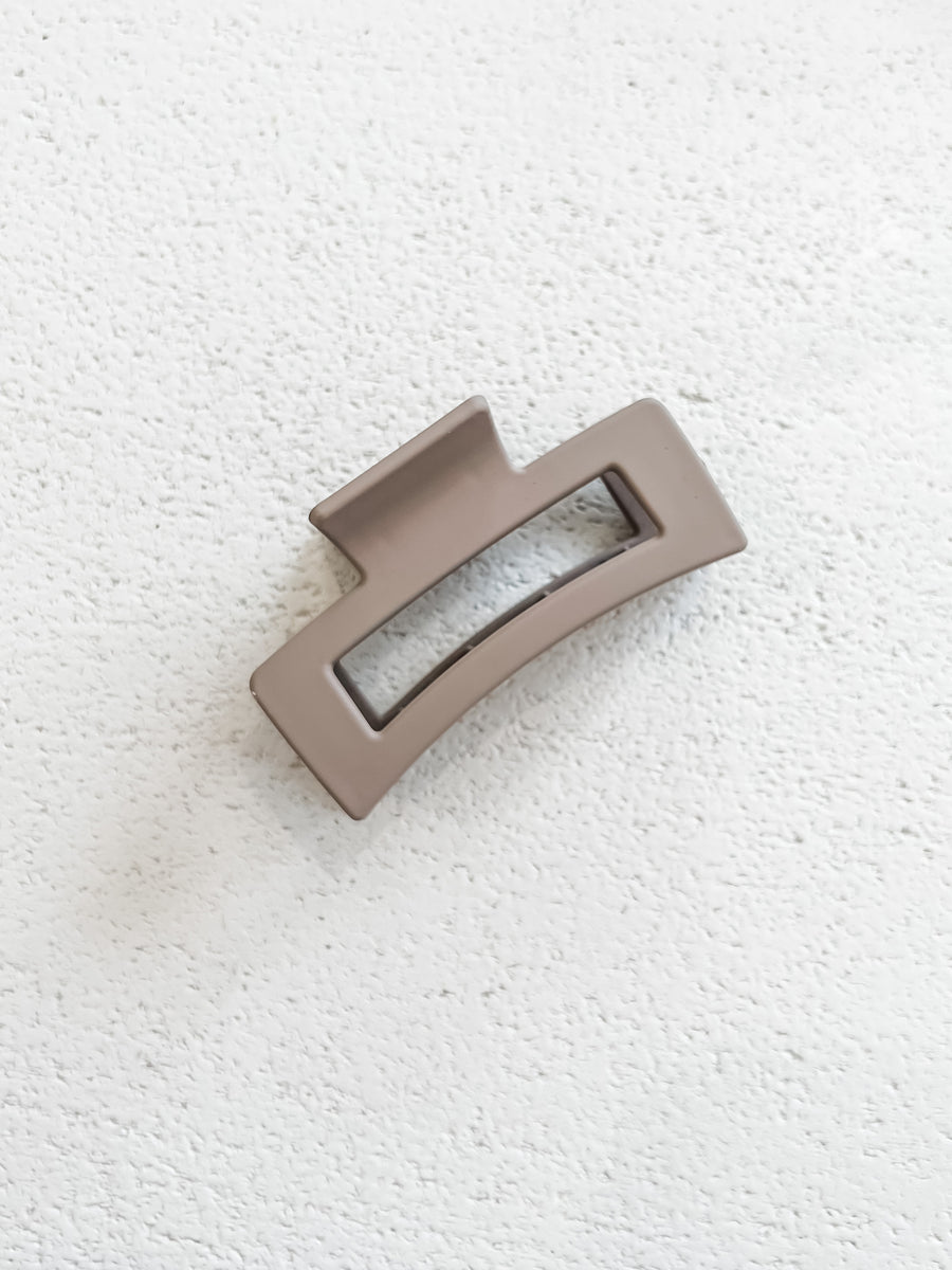 HADDIE CLAW CLIP - BROWN