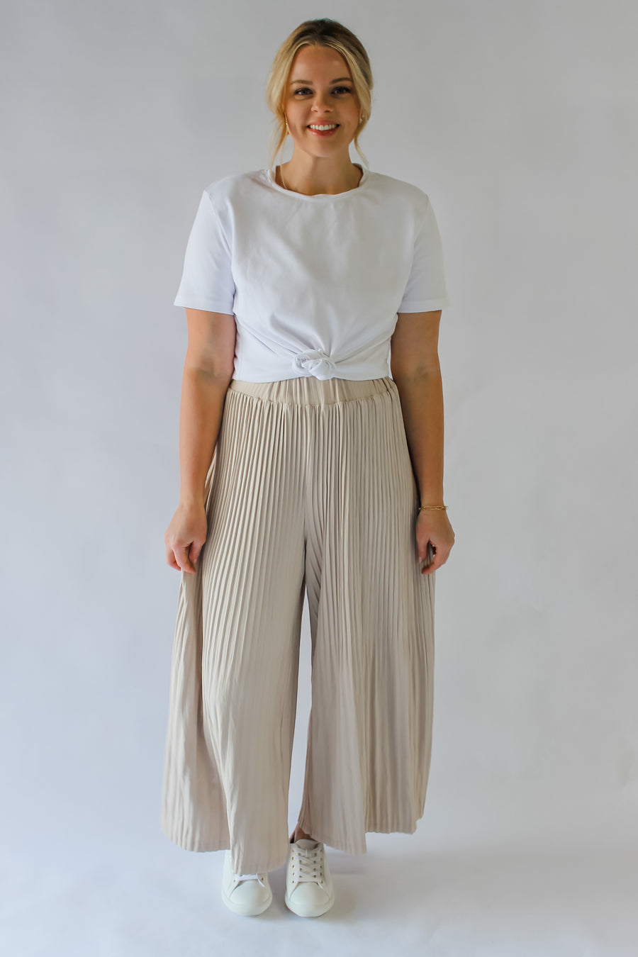 BRIONY CULOTTES - BEIGE