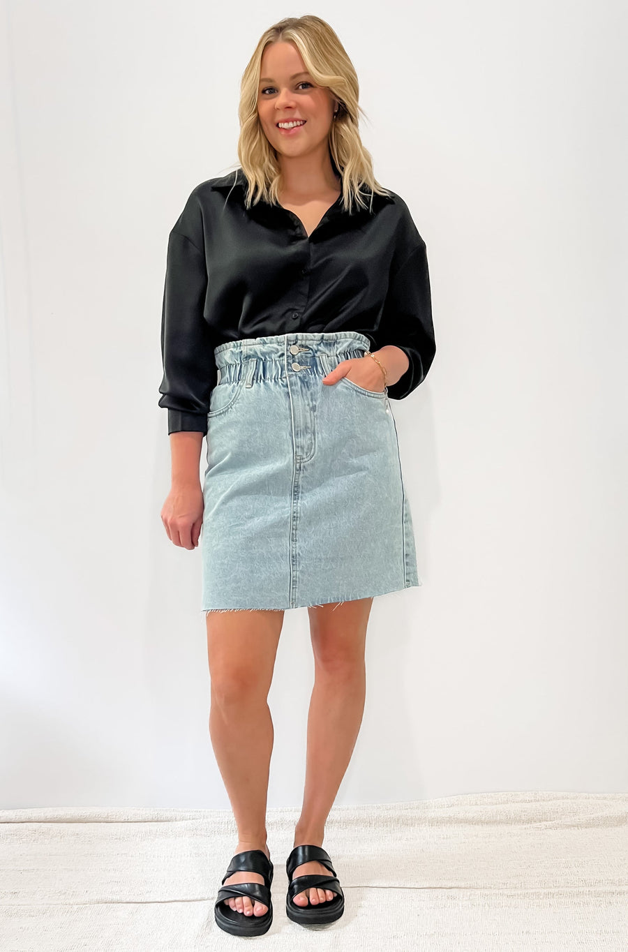 RICHIE DENIM SKIRT