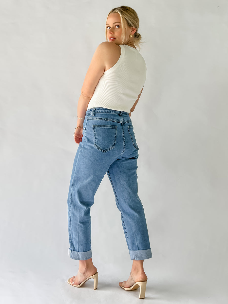 EVELYN TANK - WHITE