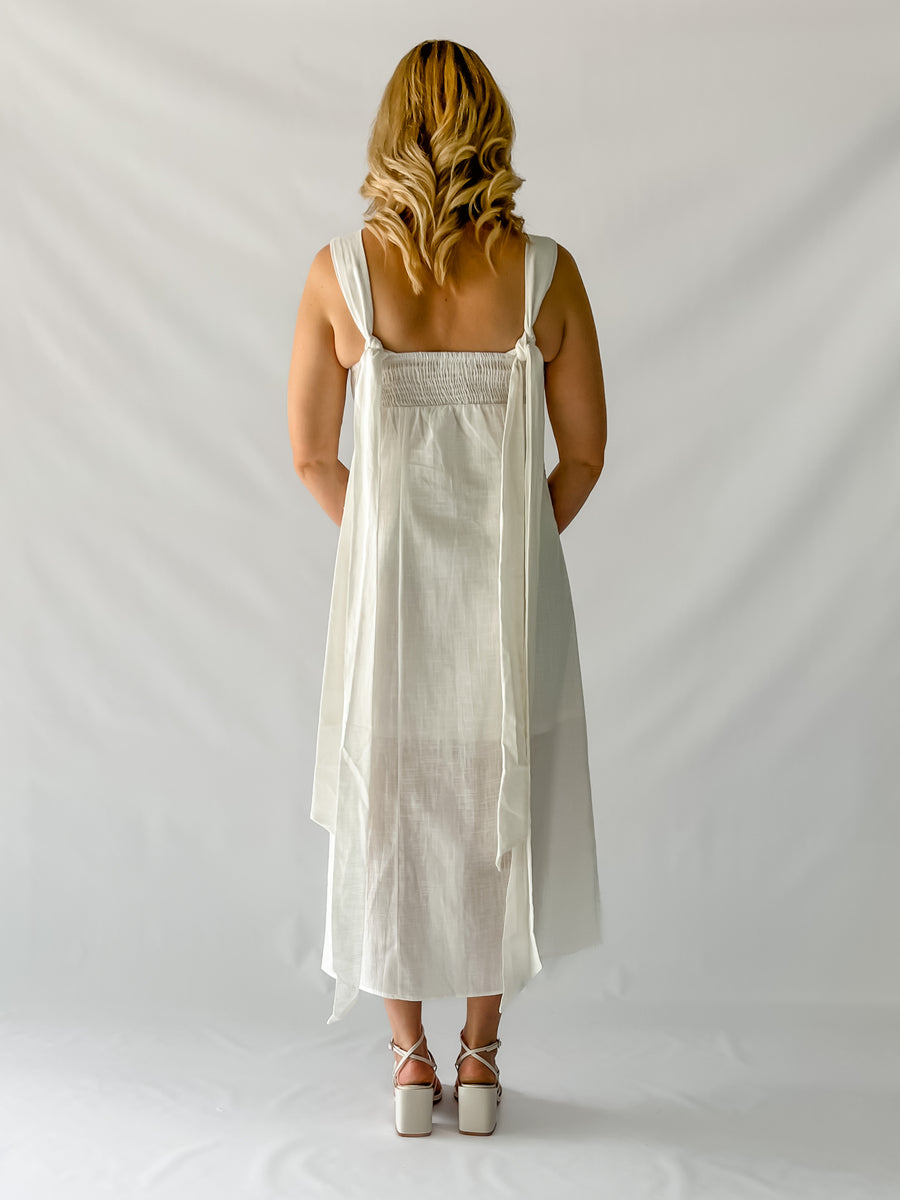 HARTFORD DRESS - WHITE