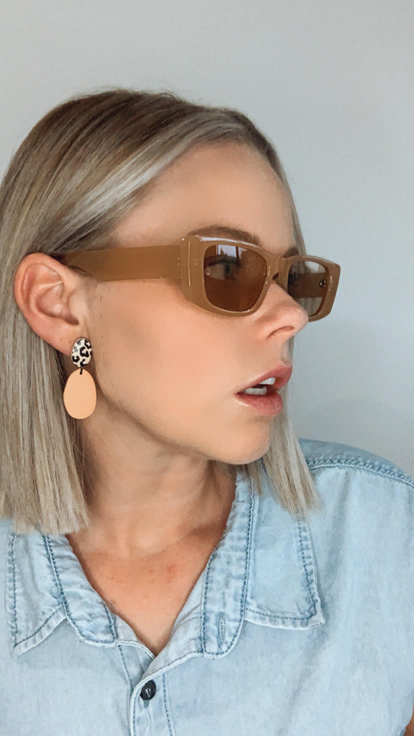GRETA SUNGLASSES - BEIGE