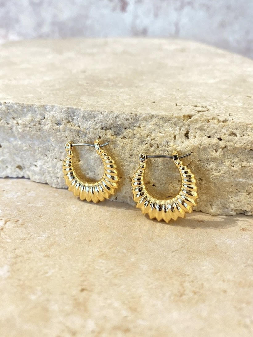 MEEKAH EARRINGS - GOLD