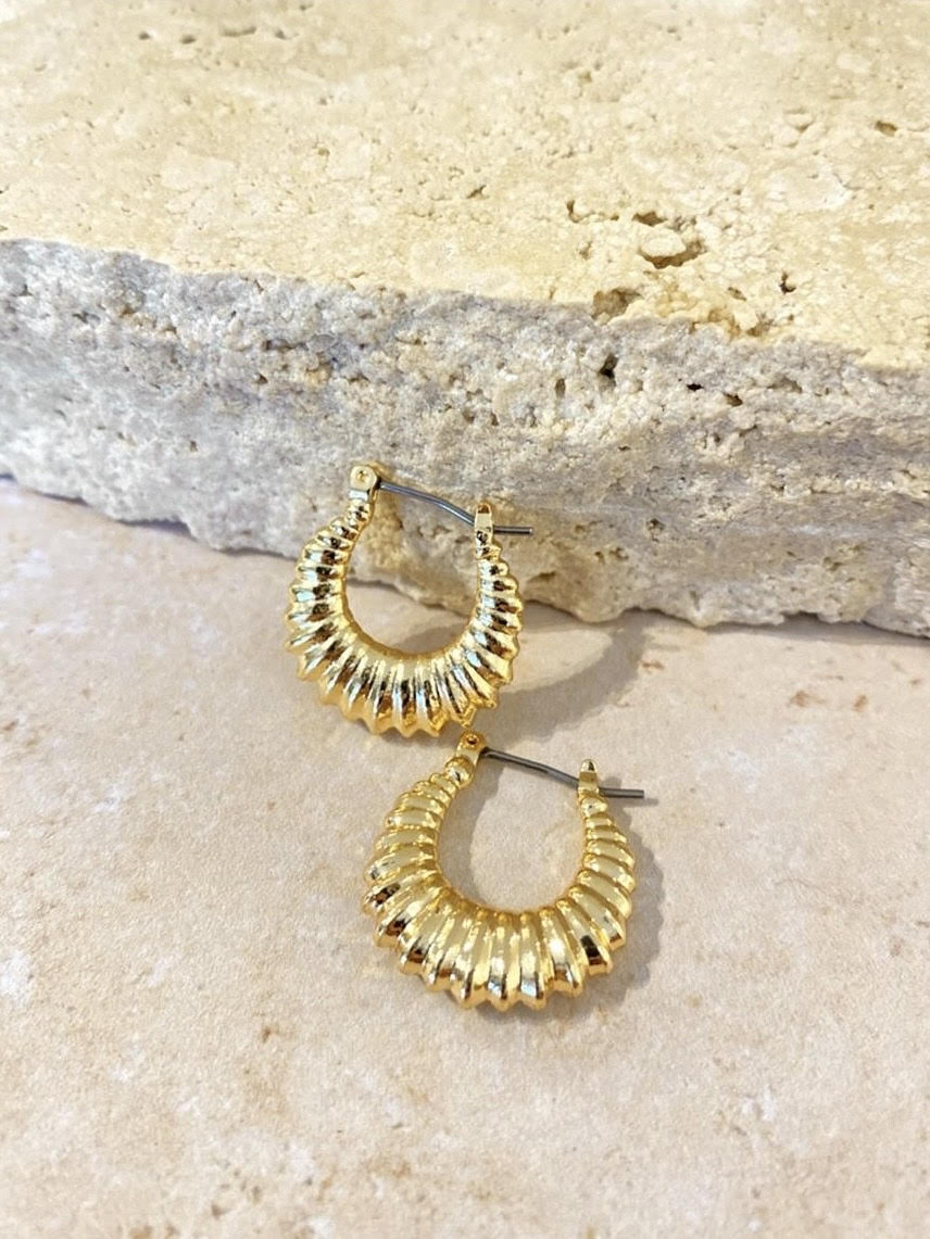 MEEKAH EARRINGS - GOLD