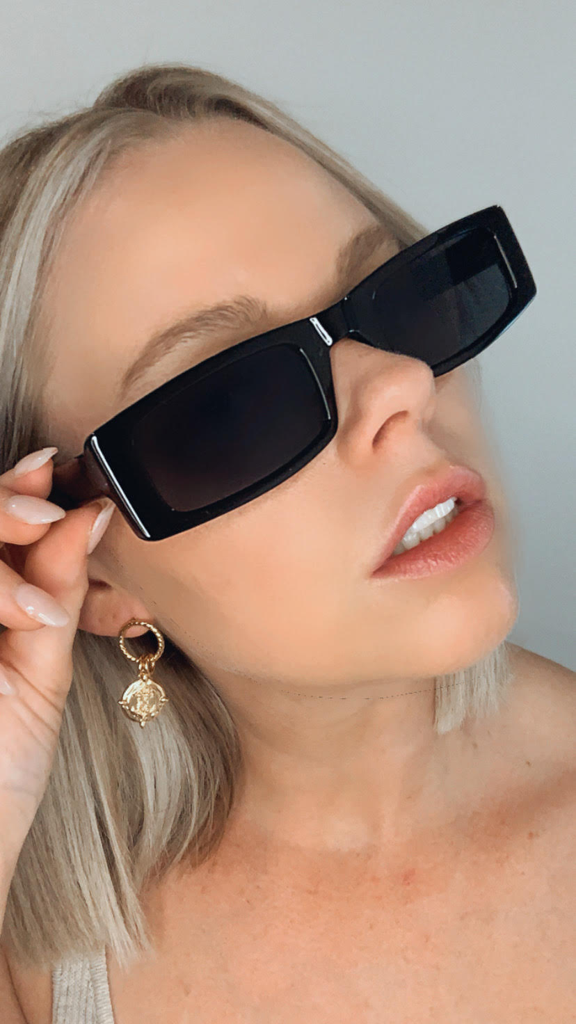 INGRID SUNGLASSES - BLACK