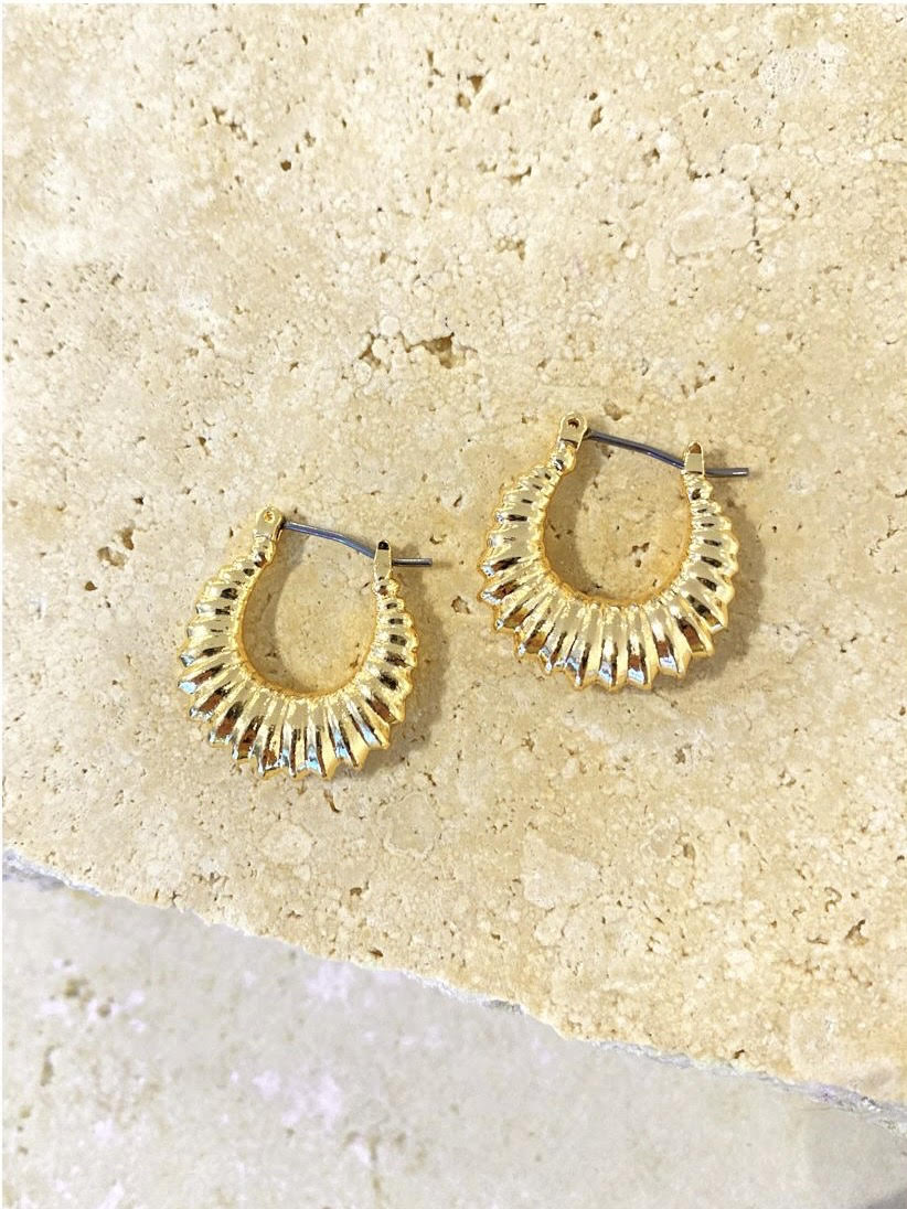 MEEKAH EARRINGS - GOLD